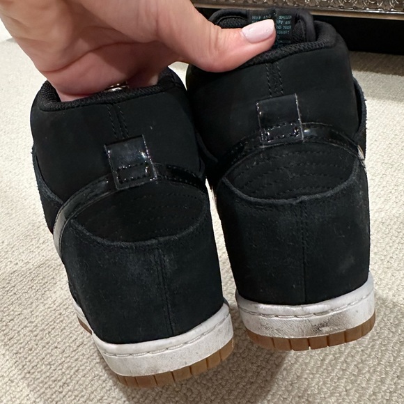 Gently used Nike wedge high tops - Picture 3 of 5
